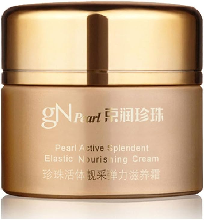 京润珍珠 珍珠活体靓采弹力滋养霜 50g 弹力有光泽