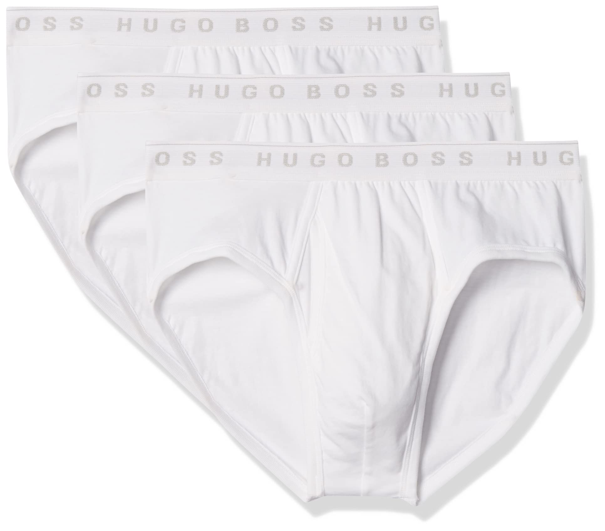 HUGO BOSS men's traditional cotton briefs