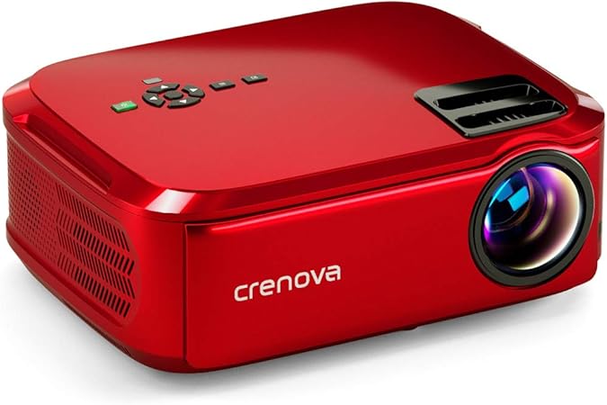 Crenova 投影机1080p Led 视频投影仪 5500 Lux Hdmi 投影仪带0 英寸图像显示 适用于电视棒 Hdmi Vga Usb 笔记本电脑 家庭影院手机 数码影音 亚马逊中国