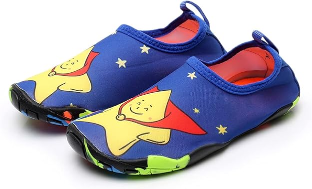 fine beifang 儿童涉水鞋速干防滑皮肤赤脚游泳夏季鞋男孩女孩