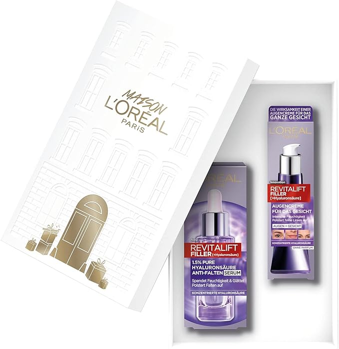 l'oreal paris 巴黎欧莱雅 revitalift filler面部护理套装