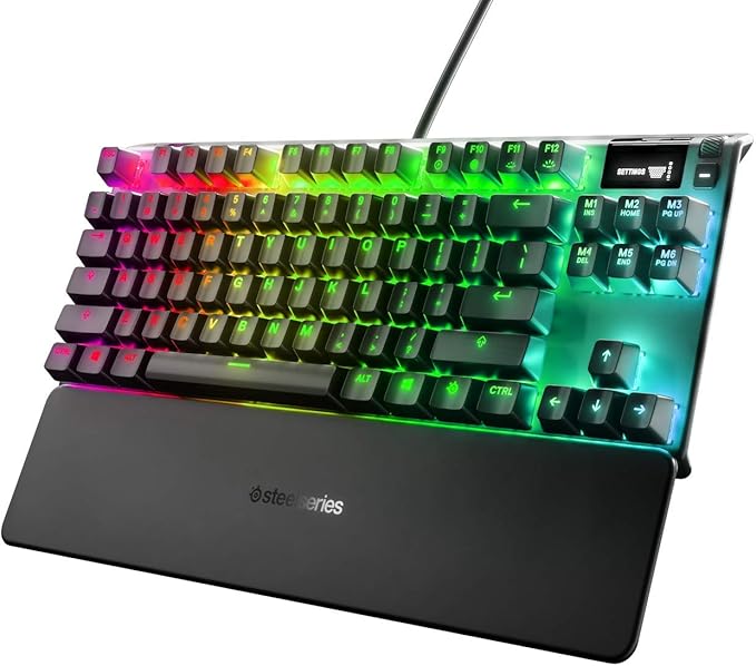 steelseries 赛睿 apex pro tkl - 机械游戏键盘 - 可调节驱动开关