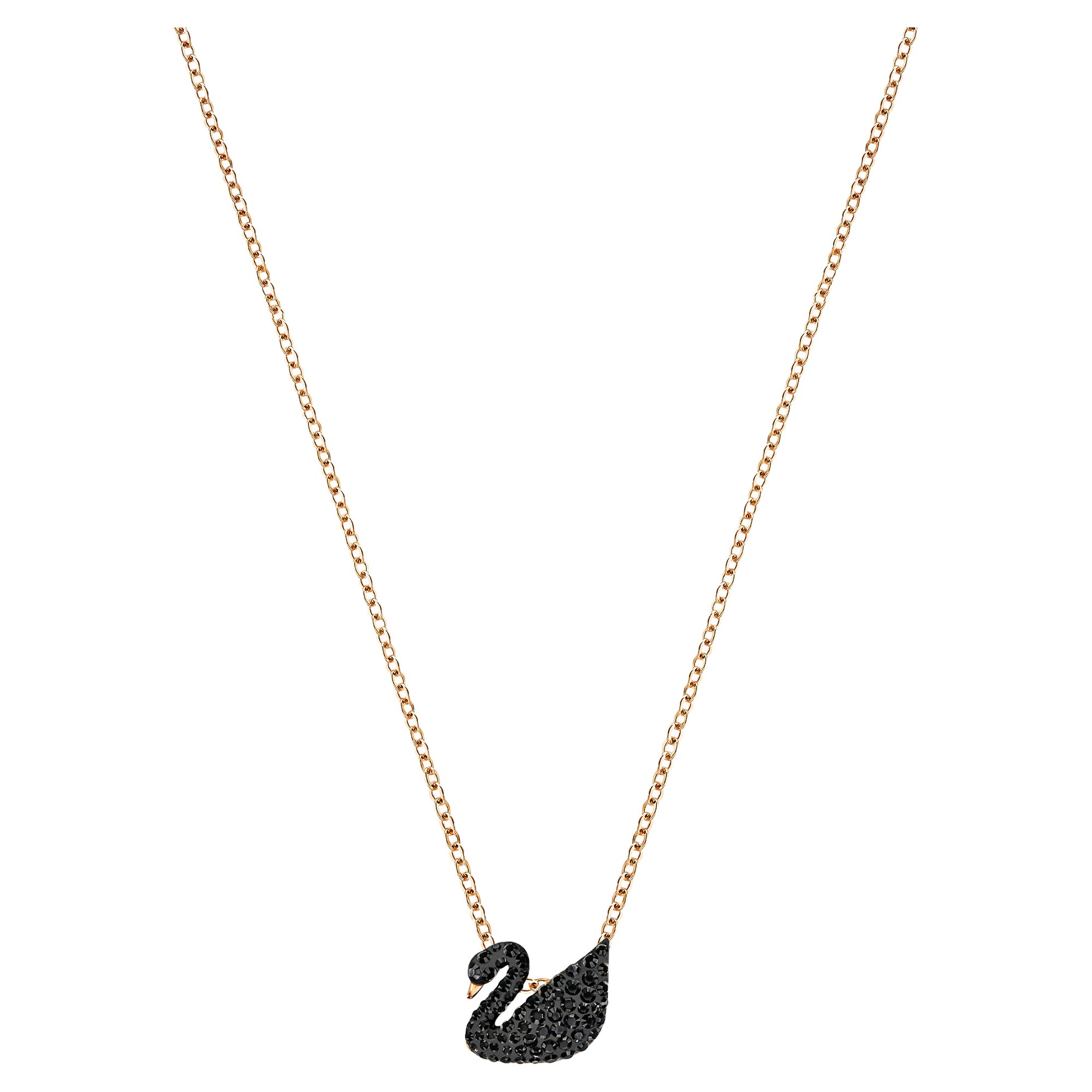 Iconic Swarovski swan necklace