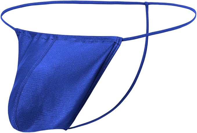 zonbailon 男式丁字裤内裤 g 弦可调节凸起袋无缝性感内裤游泳