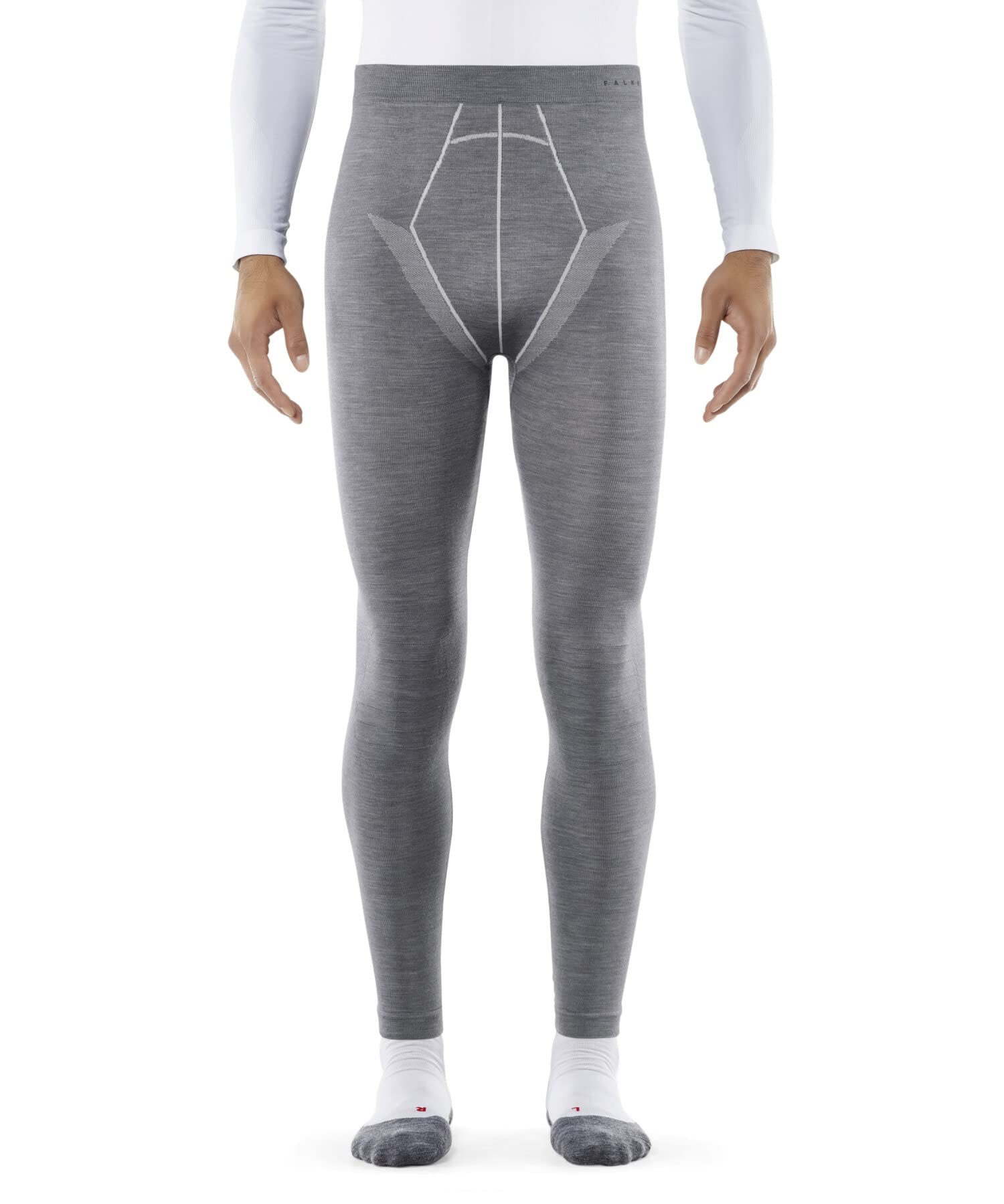 Falke Men's Wool Technology Functional Leggings Wool Breathable Sports Underwear Very warm quick drying suitable for cold to extremely cold temperatures 1 piece
