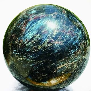 2.3 英寸(约 5.8 厘米)天然天文石石英水晶烟花石球*