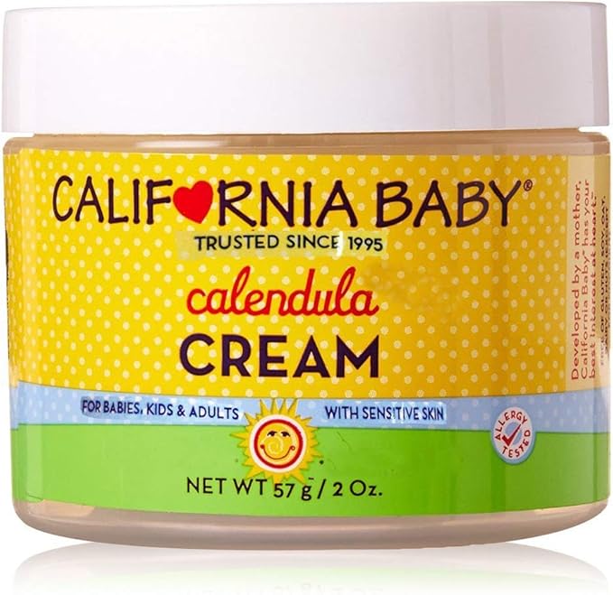 california baby 加州宝宝 金盏花面霜 2oz/57g(美国品牌 香港直邮)