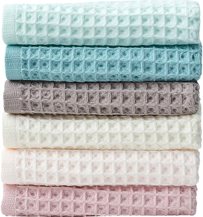 66 厘米编织棉质浴巾薄软吸水健身泳池浴室毛巾毛巾套装