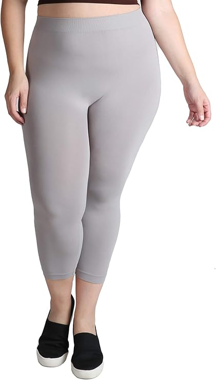 nikibiki女式无缝七分七分裤紧身裤美国制造均码