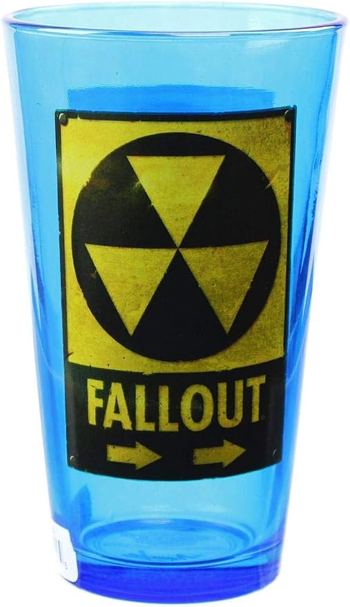 Fallout 有毒废物453 59 毫升蓝色饮用水品脱玻璃 Just Funky 价格报价图片