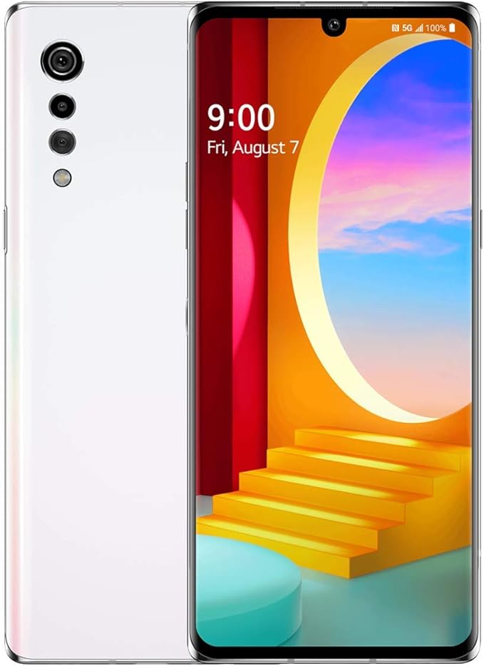 lg velvet 5g lm-g900tm 智能手机,美国 5g/全球 4g lte,128gb,6gb