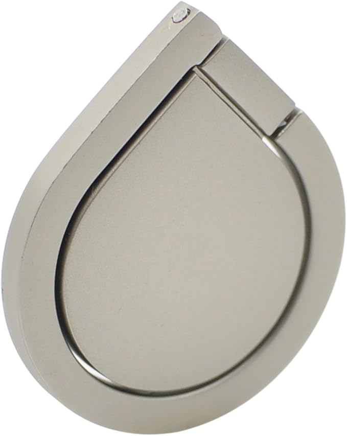 360度旋转 智能手机环 环 锌合金 共4种颜色 银色 2332-001silver