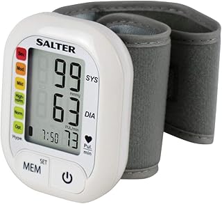 salter bpw-9101-eu 自动手腕*计不规则心率检测器 60个*空间13-21.