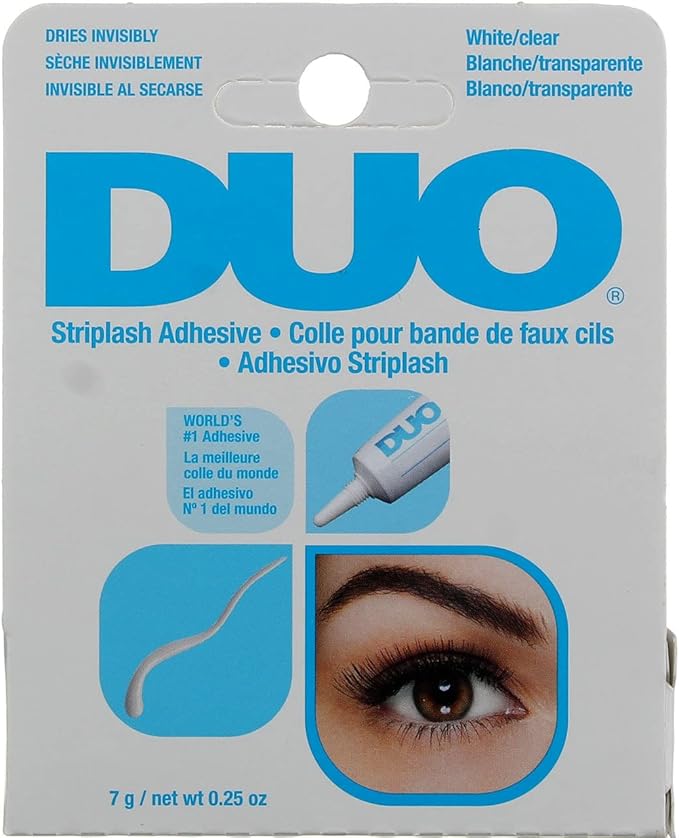 duo eyelash adhesive 0.25oz white/clear (3 pack)