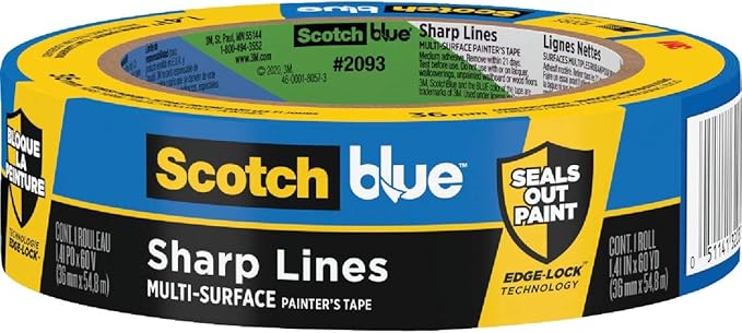 4" scotch blue advanced multi surface painters tape