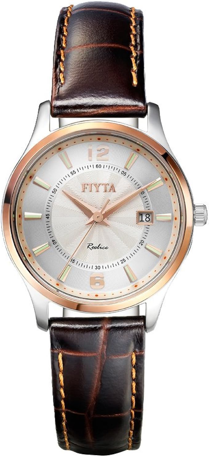 fiyta 飞亚达 卓雅系列 女士 白色 石英 手表 l242.twr