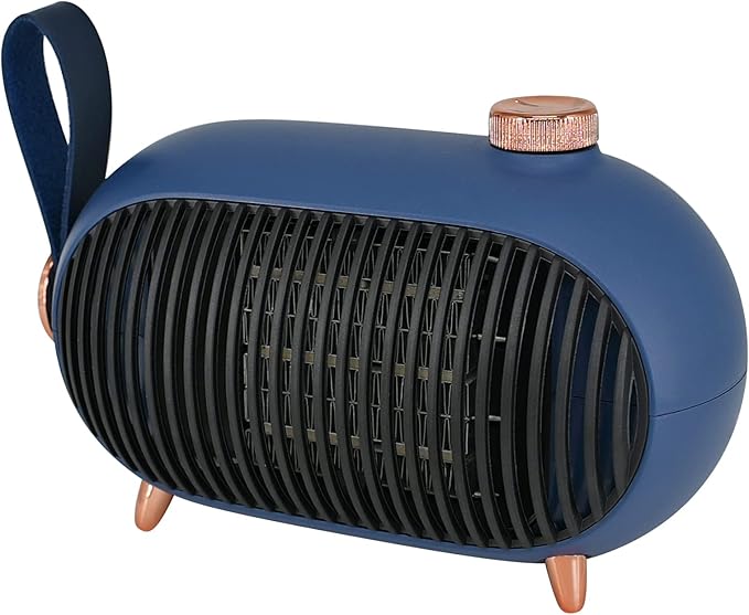 metkiio 空间加热器 – 便携式迷你加热器 适用于家庭和办公室 –