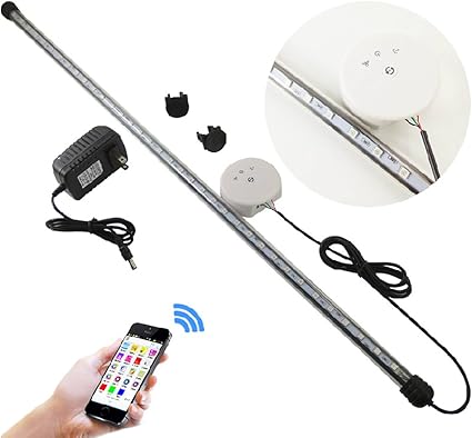 Wifi定时遥控led潜水灯金龙鱼专用灯水中灯鱼缸灯水族箱灯水草灯 75 厘米 亚马逊中国 家居装修