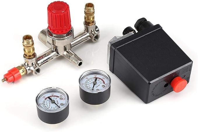 maxmartt 空气压缩机压力控制开关阀调节器 90-120 psi 带双规格
