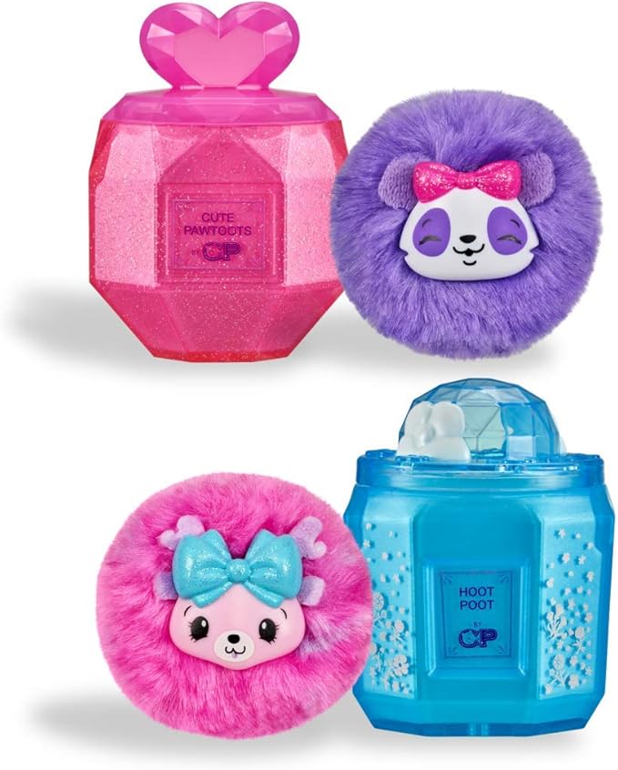 pikmi pops cheeki粉扑-2件,收藏香熏微光毛绒玩具,多色