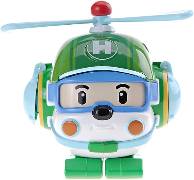silverlit 银辉 poli系列 海利闪亮变形直升机 svpoli83096std