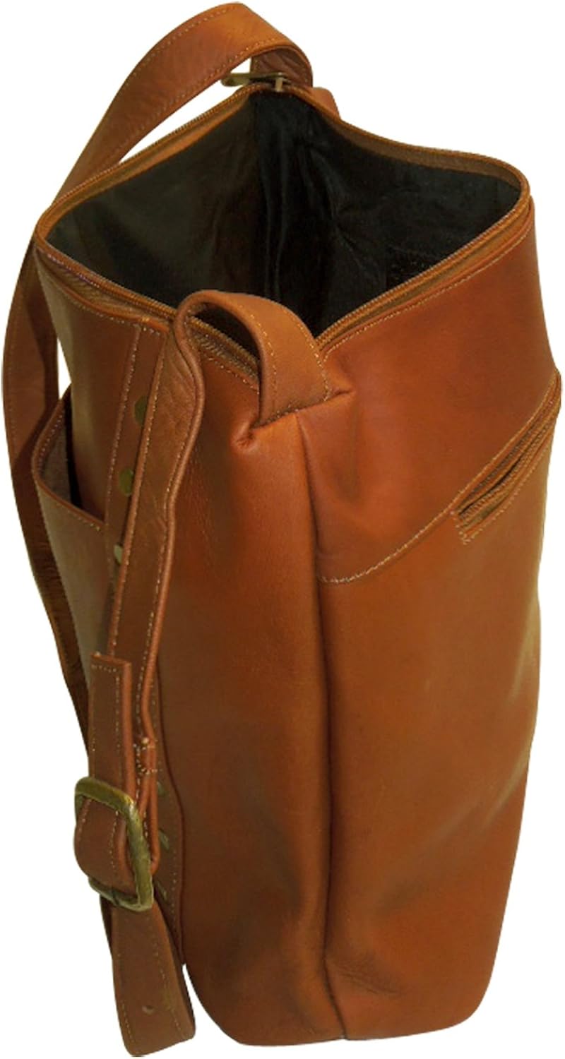 mlb 纽约洋基队棕褐色皮革女式顶部拉链手提包 : 亚马逊中国: 服饰