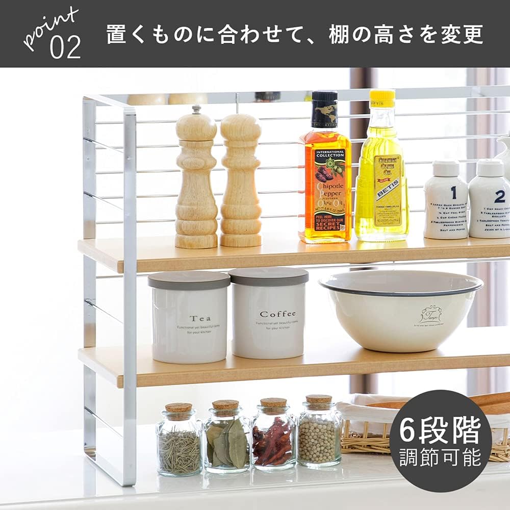 下村企贩出窗搁板2 层日本制造木棚幅60cm 亚马逊中国 家居