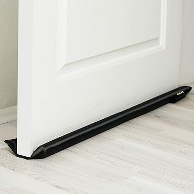 weupe 门挡板,门下止挡板,虫子阻断器,噪音阻断器,双面 32-38 英寸(约