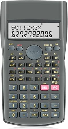 Hihuhen 2 线工程科学计算器功能计算器适用于学校和商业 Hy ms 亚马逊中国 办公用品