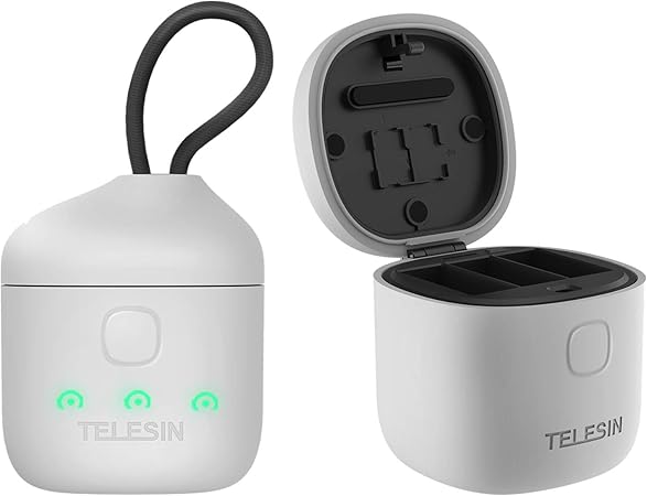 Telesin Telesin Allin Box Usb 电池充电器适用于gopro Hero 9 黑色 带高速usb 3 0 Sd 读卡器功能防水存储便携包 适用于3 件装go Pro 9 原装电池 价格 Telesin Telesin Allin Box Usb 电池充电器适用于gopro Hero 9 黑色 带高速usb 3 0 Sd 读卡器功能防水存储便携包 适用于3 件装go Pro 9 原装电池 价格