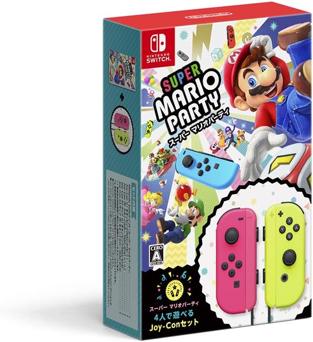 Nintendo 任天堂超级马里奥派对4人即可玩joy Con套装 Switch 亚马逊中国 游戏 娱乐