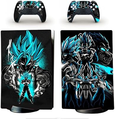 ps5 数字版控制台控制器盖动漫皮肤贴花贴纸适用于 ps5 数字控制台