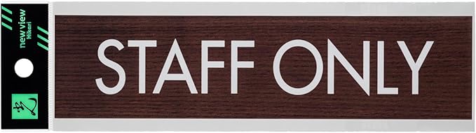 光 盘子 羊毛垫系列 "staff only " 胡桃 约长4.5×宽18×厚0.2cm