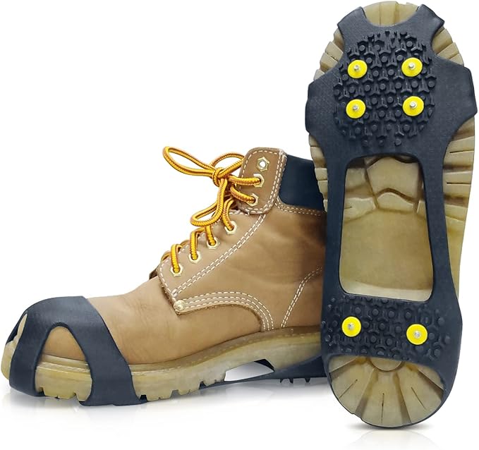 yashine 冰钉防滑鞋套 雪地雨 步行鞋套 男式女式适用靴