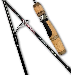 fiblink 冰钓竿石墨冰竿冷水冰钓杆装备适用于大鱼栖息地 panfish