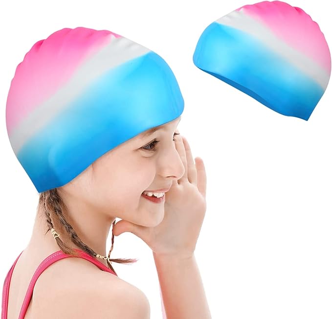 儿童泳帽,防水硅胶泳帽