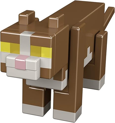 Minecraft Earth 3 25 英寸虎斑猫 玩具 亚马逊中国