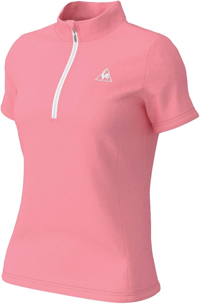 lecoqsportif 乐卡克 男士训练半拉链短袖衬衫