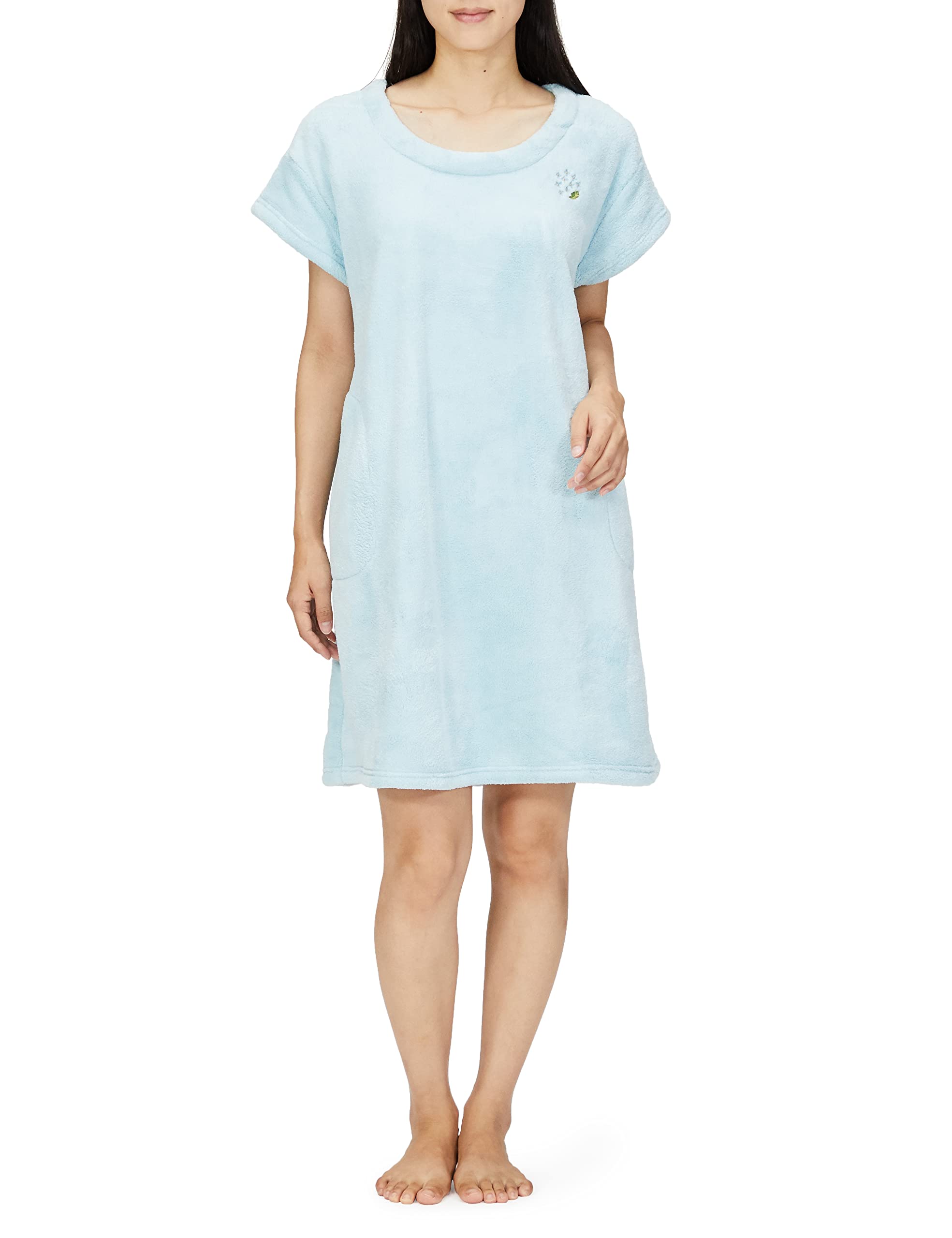 Pegasus Japanese homewear microfiber belted dress for women