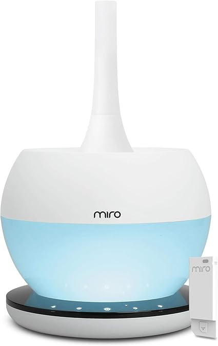 Miro Nr08bt Luma Touch 蓝牙高级冷雾加湿器 卫生 可水洗设计 触摸控制彩色led Miro 价格报价图片