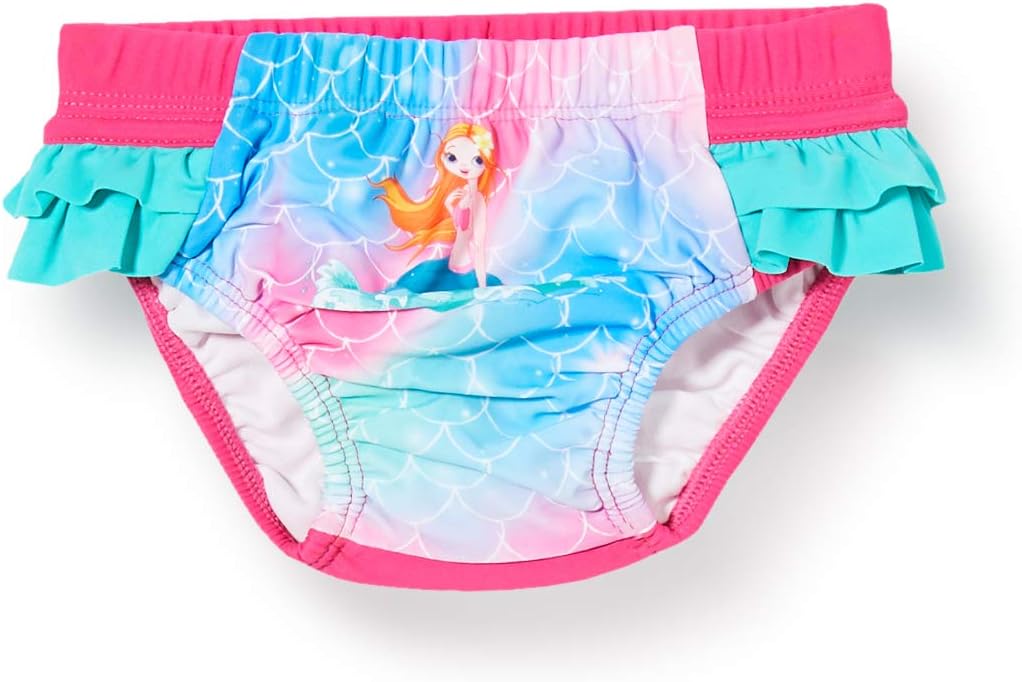 playshoes 防紫外线女孩尿布裤美人鱼游泳尿布 86-92