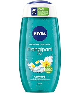 nivea 妮维雅 frangipani & oil 滋养沐浴露(250 毫升) 带滋养油