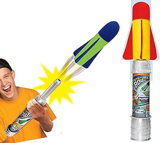 ja-ru 大号儿童火箭发射器玩具套装 air max 空气泵(1 个组合颜色)手