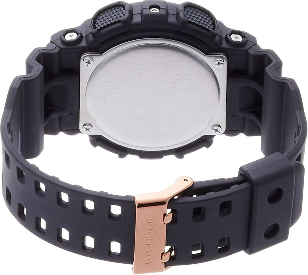 casio 卡西欧 g-shock 指针数字男士手表 ga-100cf,橙色 : 亚马逊中国