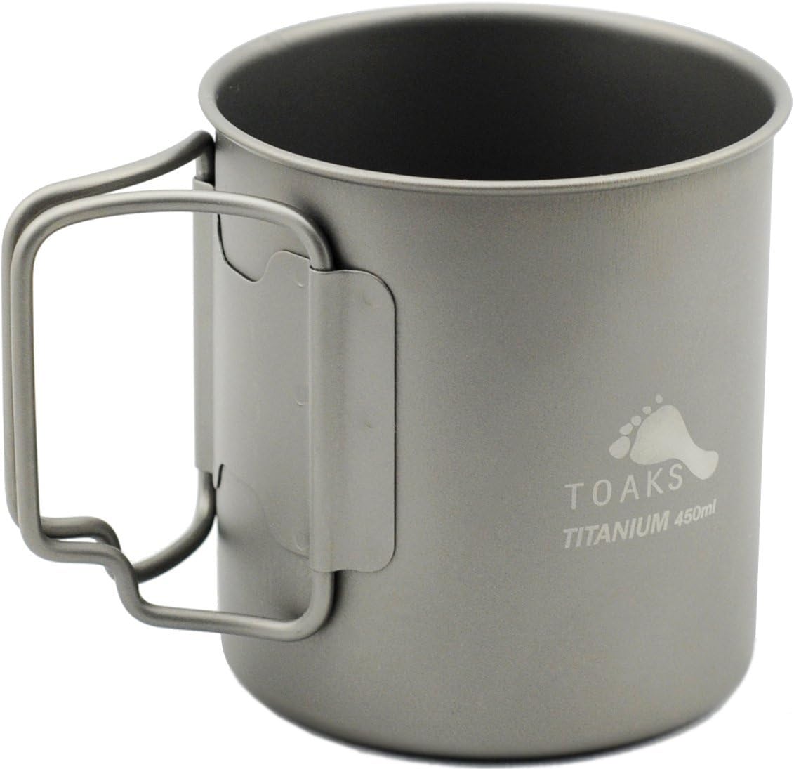 toaks 千橡树 户外钛杯(450ml) t-03 灰色