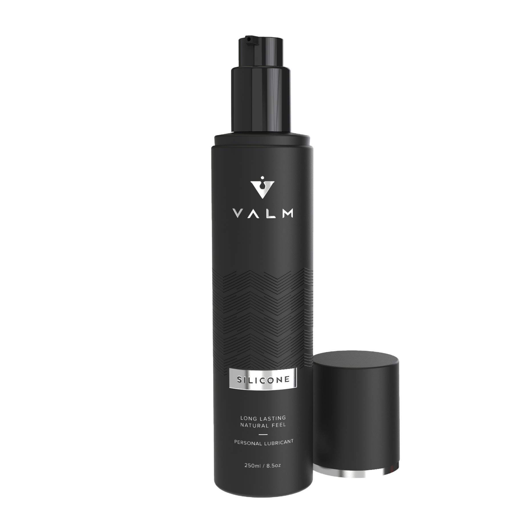 Valm Silicone Based Personal Lubricant - Ultra Long Lasting - Women's, Men's and Couples Sex Lubricant - 8.5 oz pump