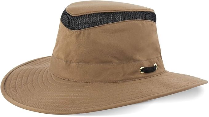 tilley airflo 轻质宽帽檐 outback army, 6 7/8