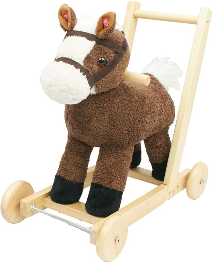 3199900276 - 幼儿学习如何走路装置,biffy horse 带音乐 - 玩具