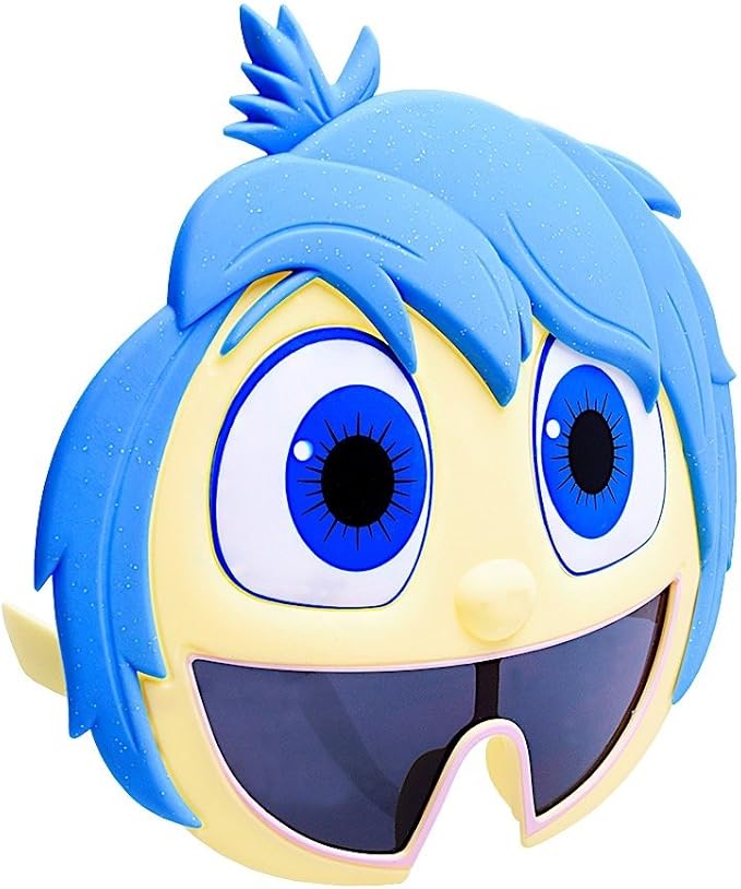 sunstaches inside out joy 派对用品,蓝色/米色,30.48 x 17.78 x 2.