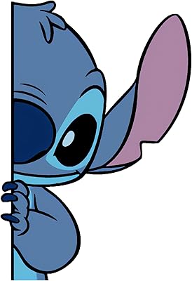 趣味 lilo & stitch 动漫贴花贴纸适用于汽车/卡车/笔记本电脑